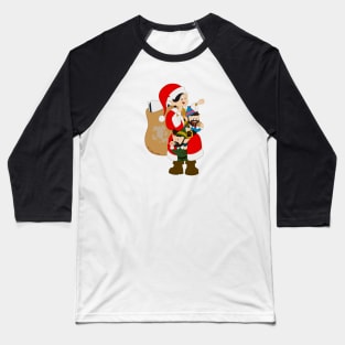 Santa is Dead 1 Baseball T-Shirt